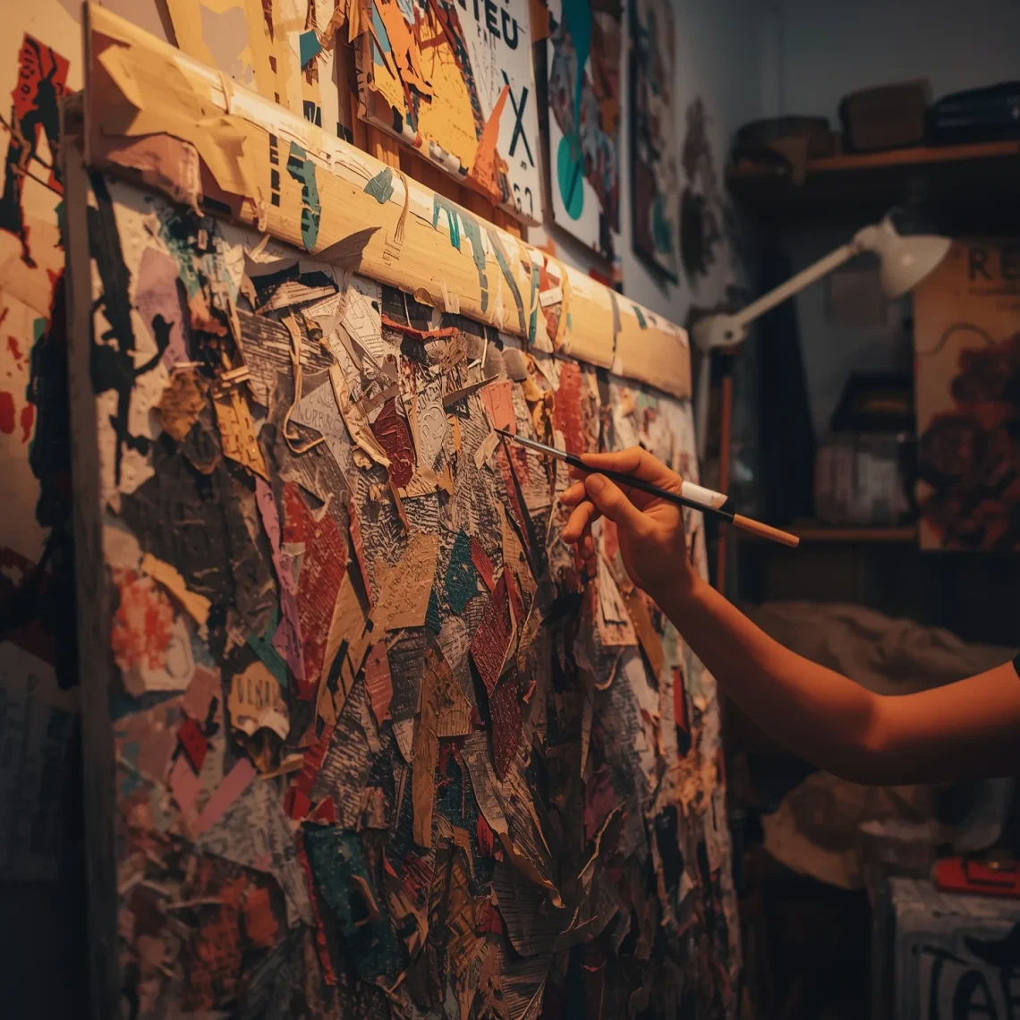 apa itu mixed media art - greedygoddesses